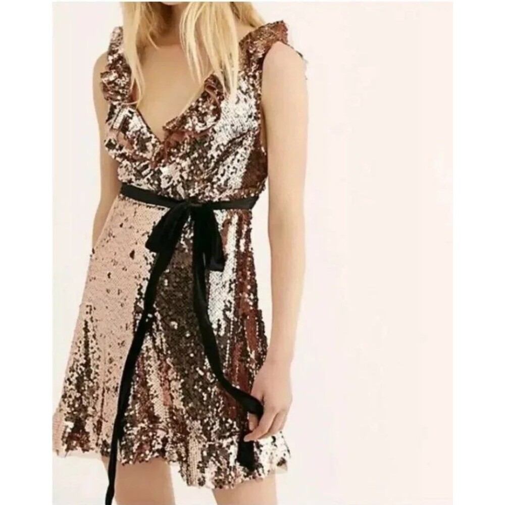 Free People Tribeca Mini Dress Sz 4